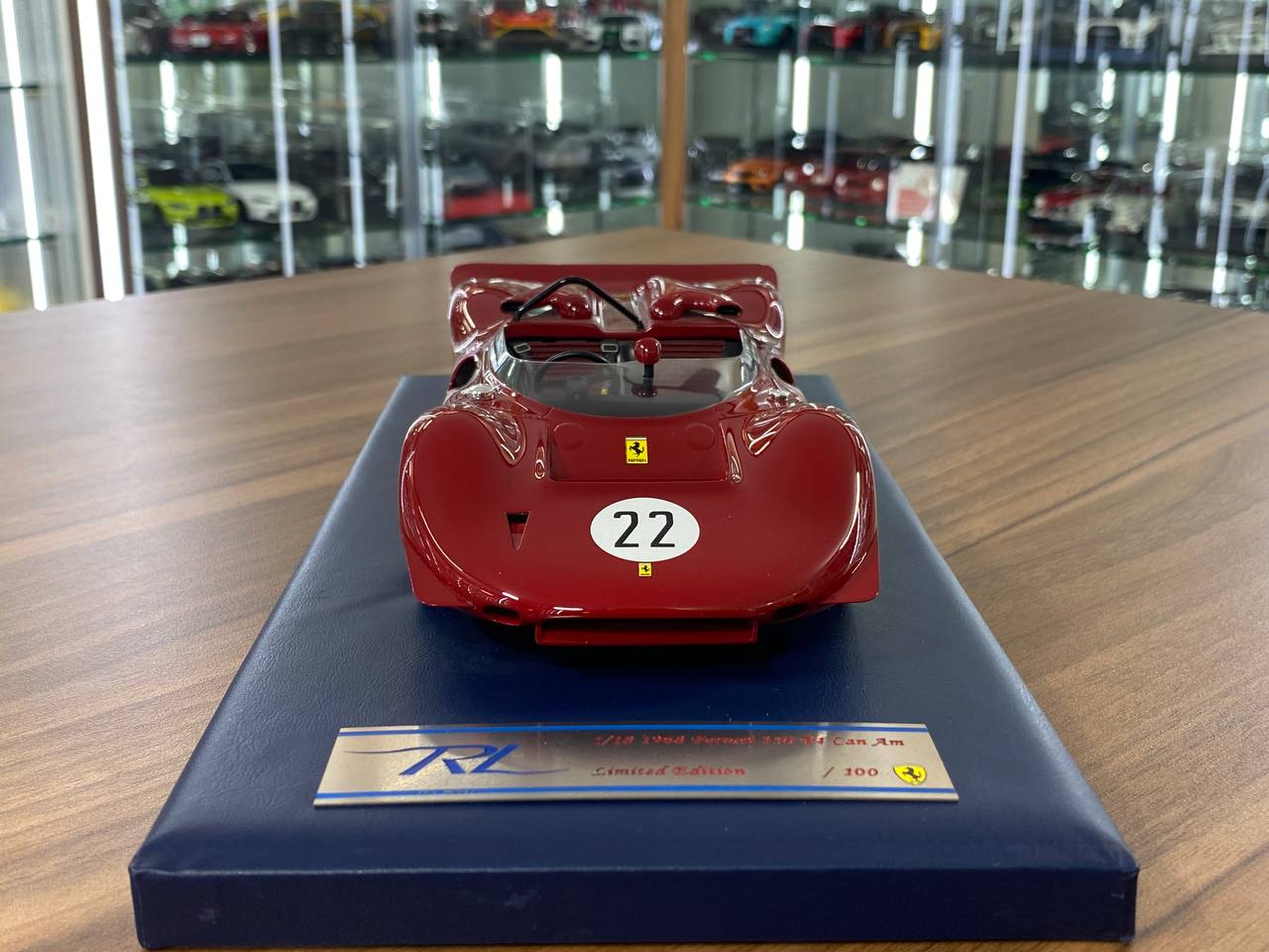 1/18 Resin CMF Models Ferrari 350 P4 Spider Can-Am #22 Red Limited-100 pcs