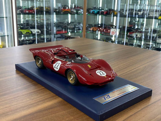 1/18 Resin CMF Models Ferrari 350 P4 Spider Can-Am #22 Red Limited-100 pcs