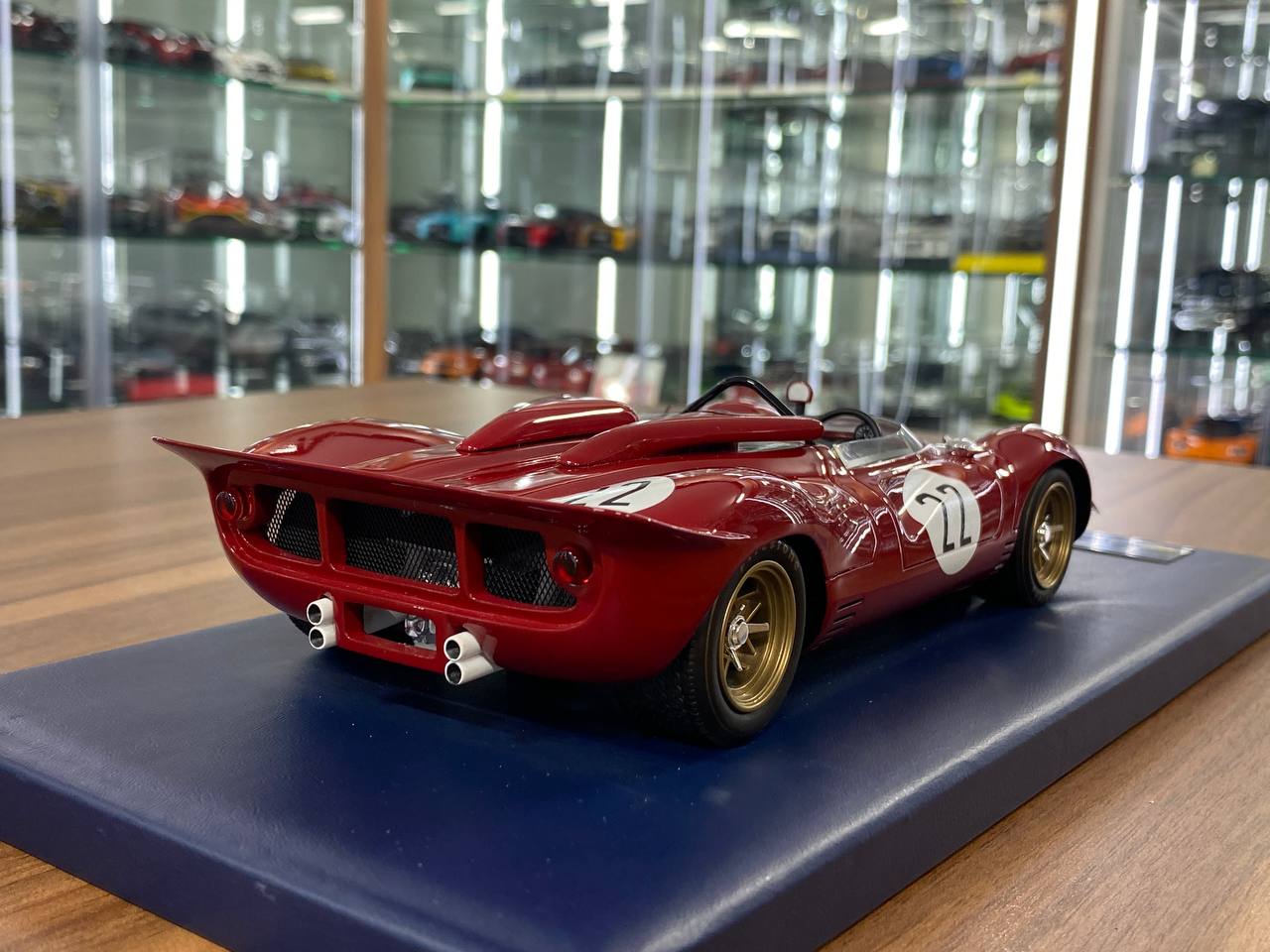 1/18 Resin CMF Models Ferrari 350 P4 Spider Can-Am #22 Red Limited-100 pcs