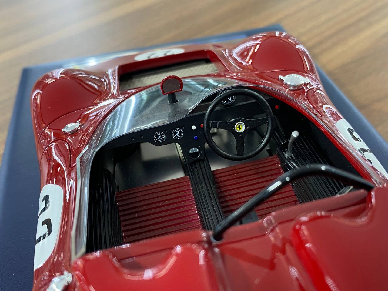 1/18 Resin CMF Models Ferrari 350 P4 Spider Can-Am #22 Red Limited-100 pcs