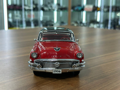1/24 Diecast Buick Roadmaster 4-Door Riviera 1956 Red – Danbury Mint Limited Edition