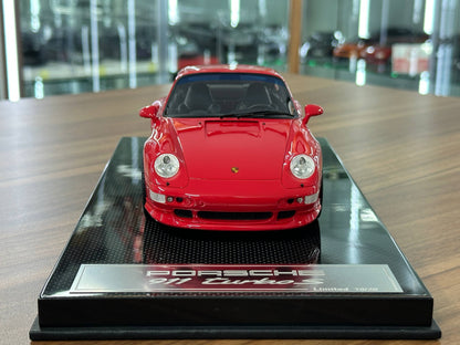 1/18 Resin Porsche 911 Turbo S – A&H Models (Guards Red)