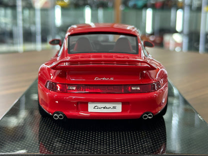 1/18 Resin Porsche 911 Turbo S – A&H Models (Guards Red)
