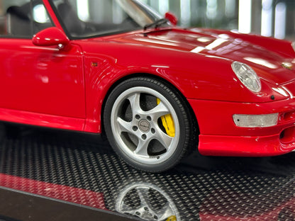 1/18 Resin Porsche 911 Turbo S – A&H Models (Guards Red)