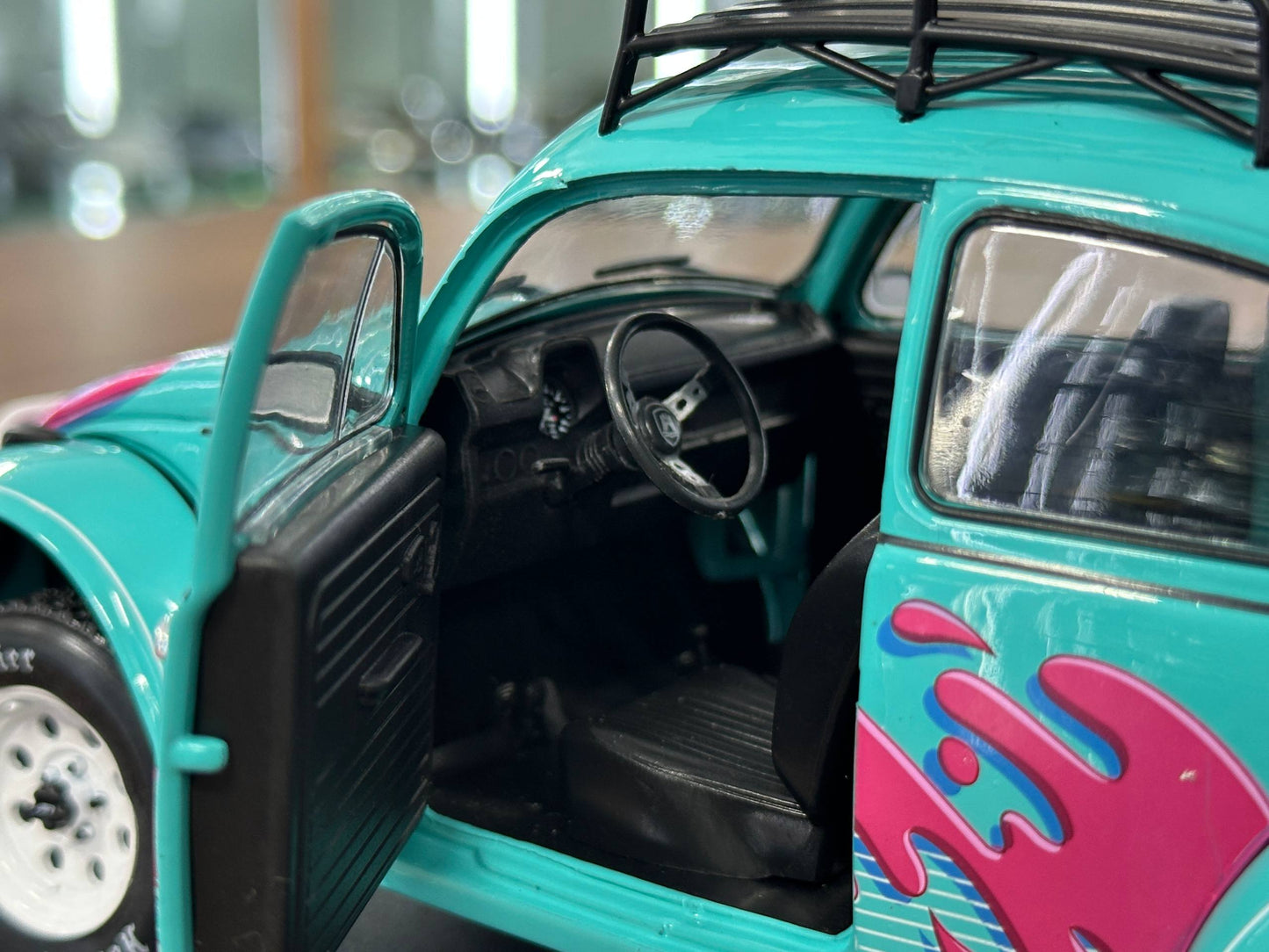 1/18 Diecast Solido Volkswagen Beetle buggy BAJA 1976  Miami Green