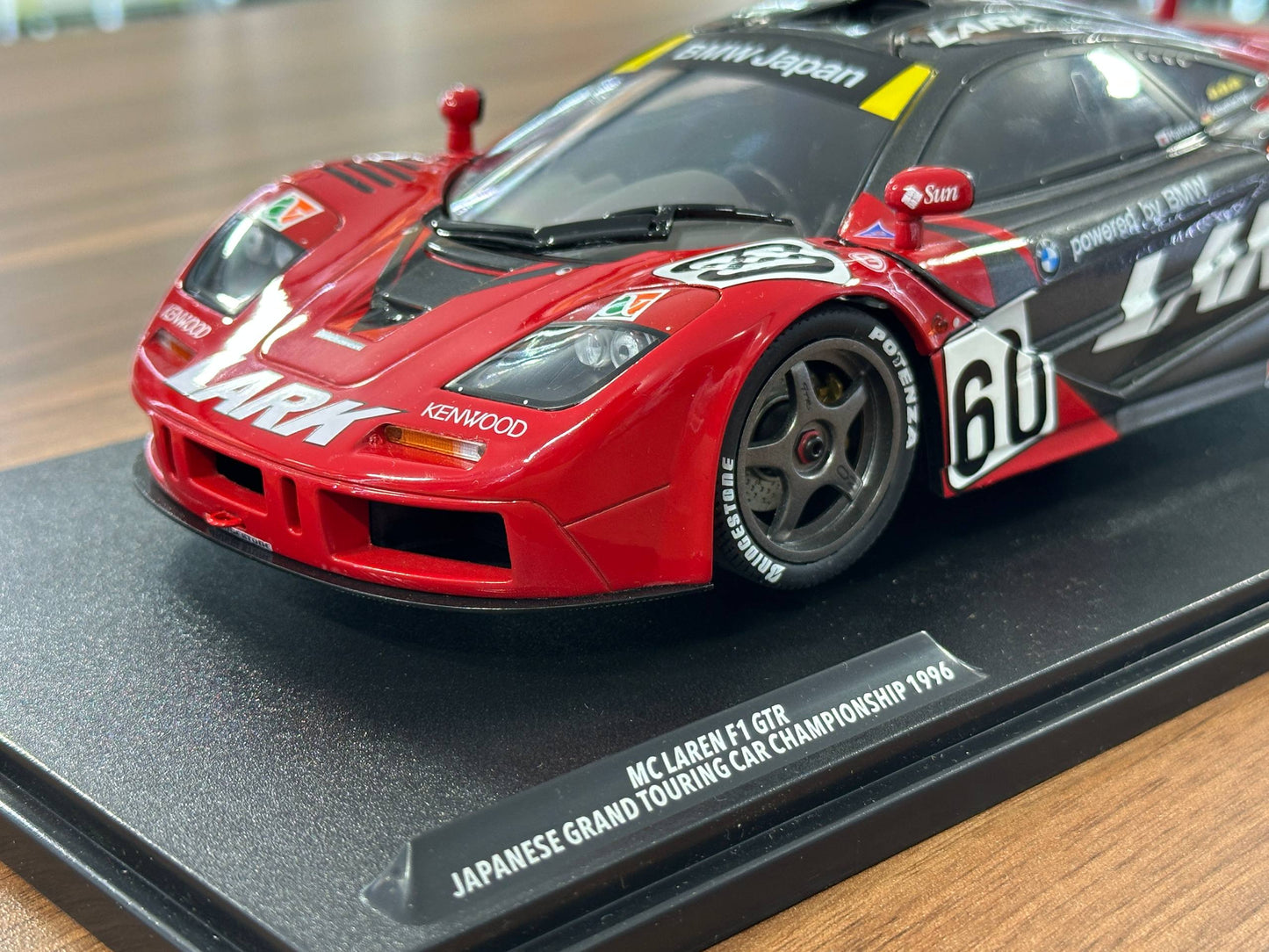 1/18 Diecast Solido McLaren F1 GTR Short tail JGTC N. Hattori / R. Schumacher #60 1996