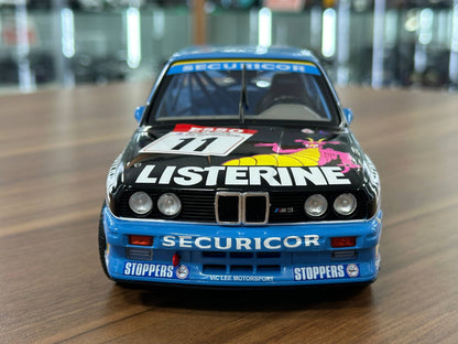1/18 Diecast Solido BMW M3 E30 - BTCC 1991 W.HOY #11 Racing Decal Blue