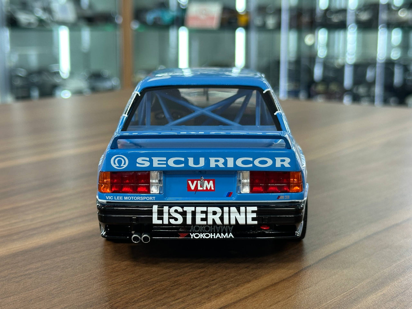 1/18 Diecast Solido BMW M3 E30 - BTCC 1991 W.HOY #11 Racing Decal Blue