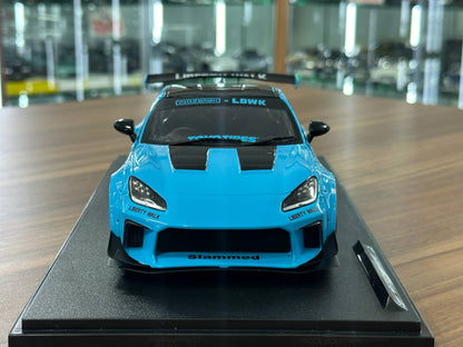 1/18 Diecast Solido Toyota GR86 LBWK BodyKit 2024 Baby Blue
