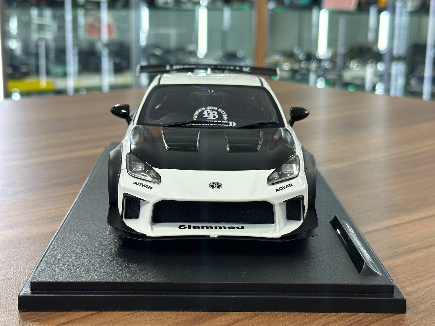 1/18 Diecast Solido Toyota GR86 LBWK BodyKit 2024 White