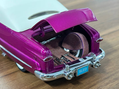 1/24 Diecast Ford Lead Sled 1949  – Purple – Danbury Mint Limited Edition