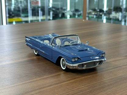 1/24 Diecast Ford Thunderbird Convertible 1958 Dark Green – Danbury Mint Limited Edition