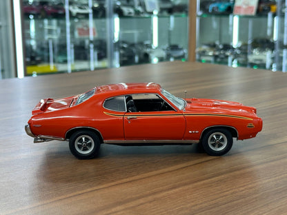 1/24 Diecast Pontiac GTO Judge 1969  – Orange – Danbury Mint Limited Edition