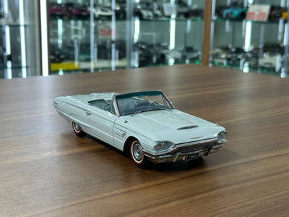 1/24 Diecast Ford Thunderbird Convertible 1965 Light Blue – Danbury Mint Limited Edition