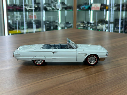 1/24 Diecast Ford Thunderbird Convertible 1965 Light Blue – Danbury Mint Limited Edition