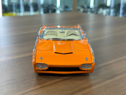 1/24 Diecast Ford Thunderbird Custom 1962 - Orange - Danbury Mint Limied Edition