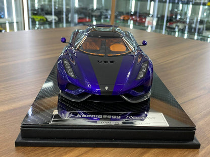 1/18 Resin Koenigsegg Regera by Fronti Art in Blue - Limited Edition 399 pcs