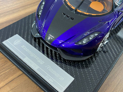 1/18 Resin Koenigsegg Regera by Fronti Art in Blue - Limited Edition 399 pcs