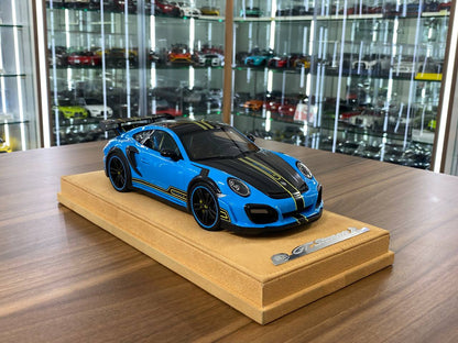 1:18 Resin Porsche GT Street R – Blue | TechArt (Limited Edition of 45 – Dubai Exclusive)