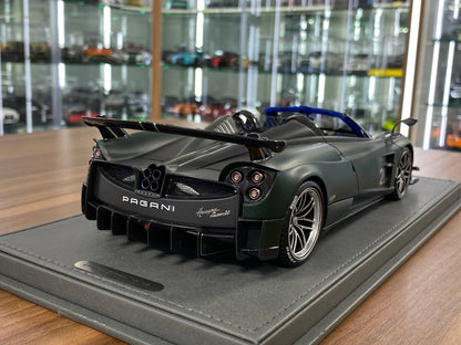 1/18 Diecast Pagani Zonda Huayra Green BBR Scale Model Car