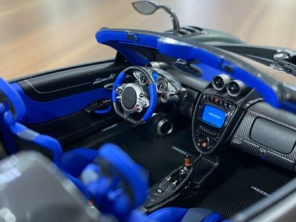 1/18 Diecast Pagani Zonda Huayra Green BBR Scale Model Car
