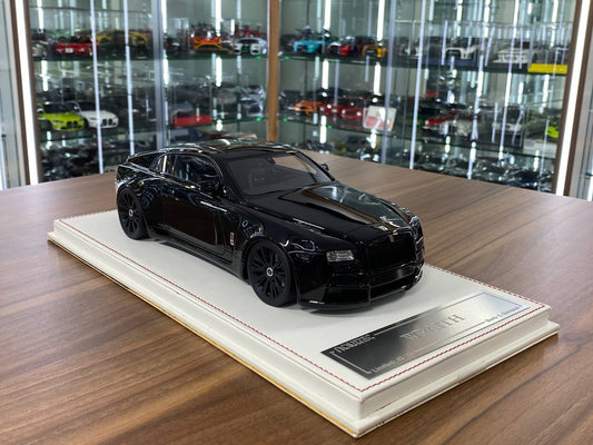 1/18 Resin Davis & Giovanni  Rolls Royce Wraith novitec Black Limited- 50 pcs