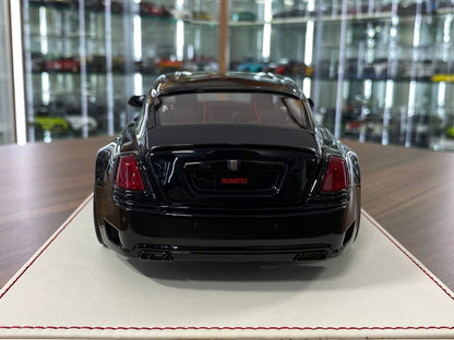 1/18 Resin Davis & Giovanni  Rolls Royce Wraith novitec Black Limited- 50 pcs