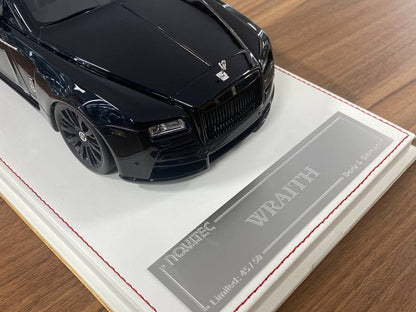 1/18 Resin Davis & Giovanni  Rolls Royce Wraith novitec Black Limited- 50 pcs