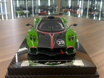 Exclusive 1/18 Resin VIP Model Pagani Huayra R #29 [Green | Limited Edition ]