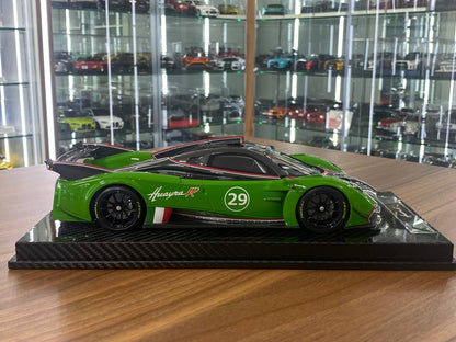 Exclusive 1/18 Resin VIP Model Pagani Huayra R #29 [Green | Limited Edition ]