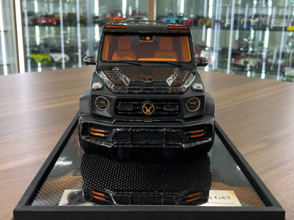 1/18 Resin Mercedes-Benz G63 MANSORY Matt Black Motorhelix