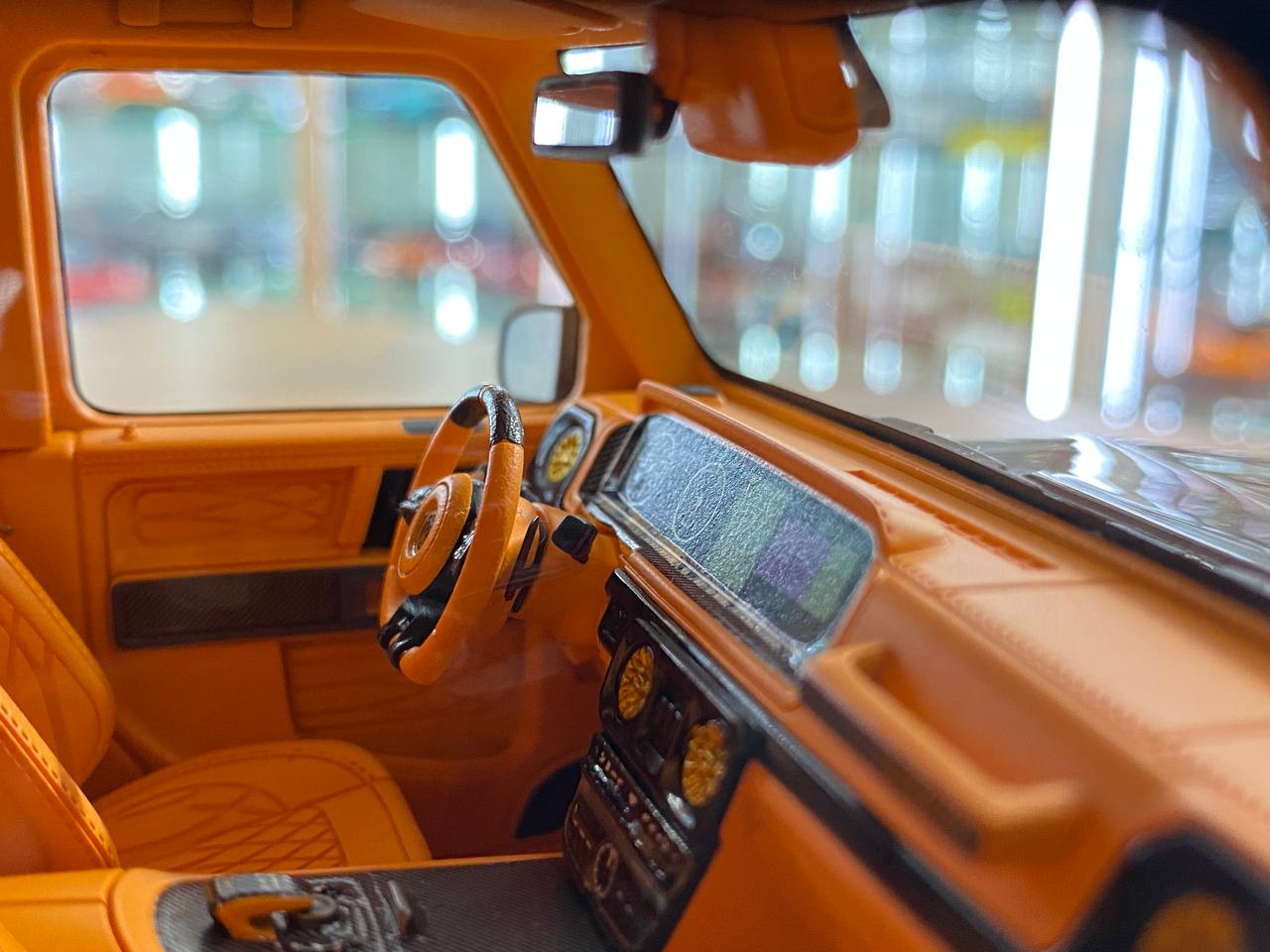 1/18 Resin Mercedes-Benz G63 MANSORY Matt Black Motorhelix