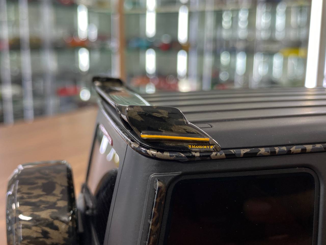 1/18 Resin Mercedes-Benz G63 MANSORY Matt Black Motorhelix