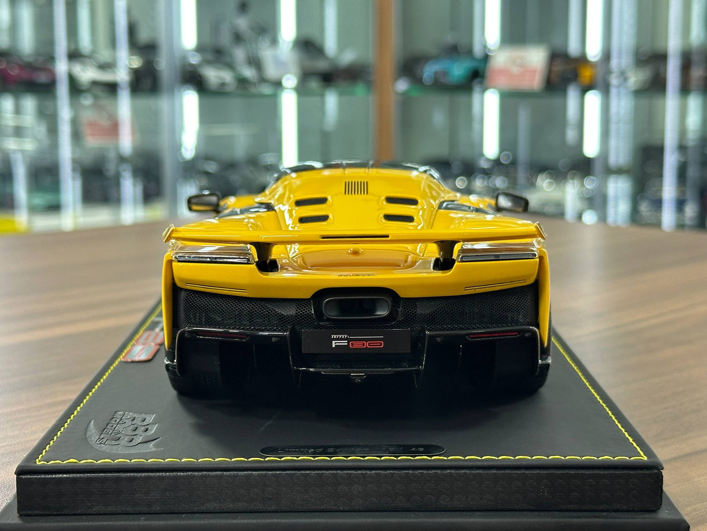 BBR Collection Ferrari F80 – Giallo Modena – 1:18 Diecast Model (Full Opening, Limited Edition 48 pcs)