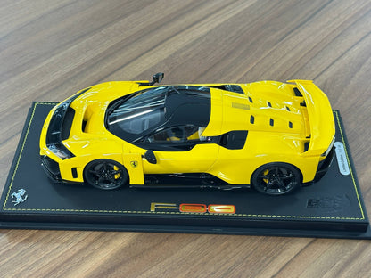 BBR Collection Ferrari F80 – Giallo Modena – 1:18 Diecast Model (Full Opening, Limited Edition 48 pcs)
