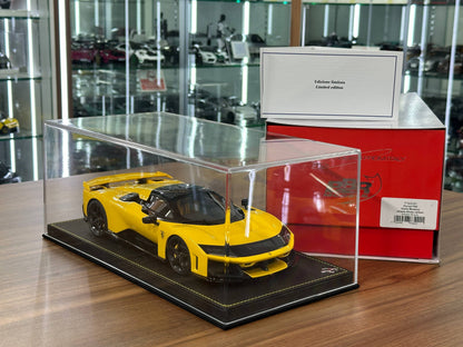 BBR Collection Ferrari F80 – Giallo Modena – 1:18 Diecast Model (Full Opening, Limited Edition 48 pcs)