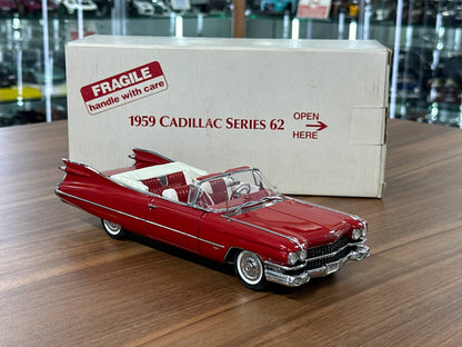 Cadillac Series 62 1959 – Red – 1:24 Diecast (Full Opening)