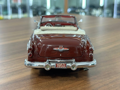 Buick Skylark Convertible 1953 – Burgundy Metallic Brown – 1:24 Diecast (Full Opening)