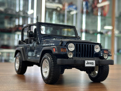 1/18 Diecast Maisto Jeep Wrangler Rubicon in Dark Blue