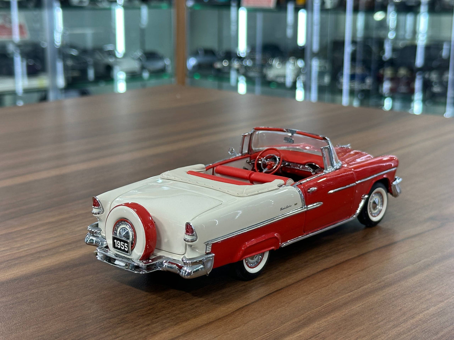 Franklin Mint Chevrolet Bel Air Convertible 1957 – 1/24 Diecast Red