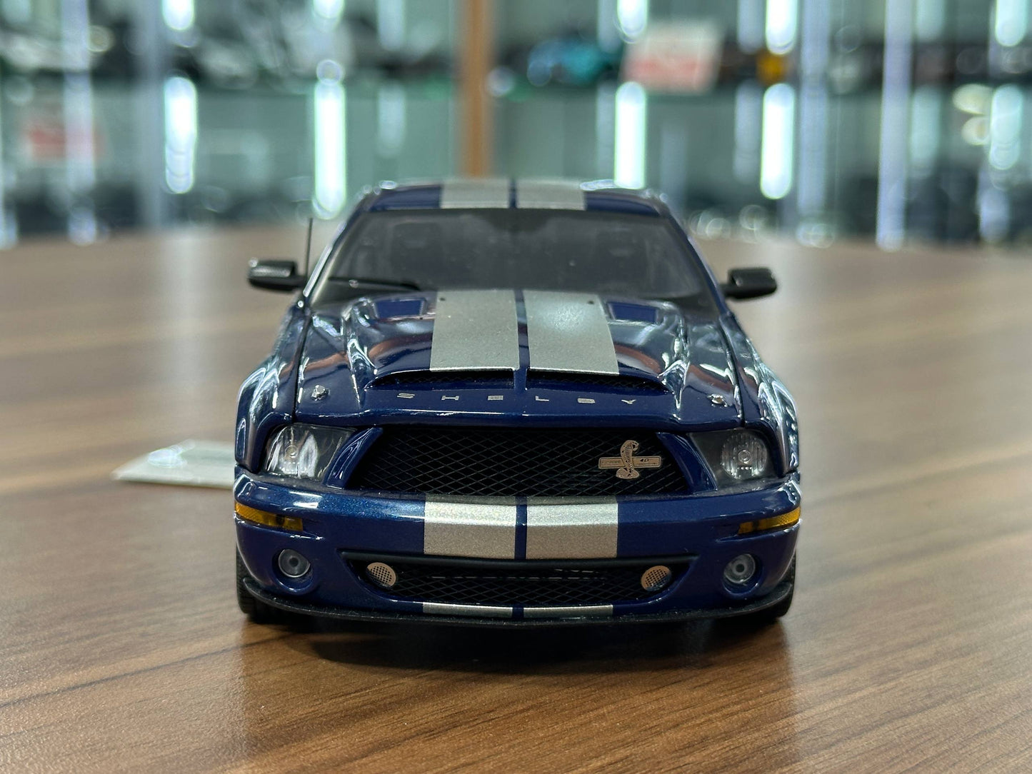 Franklin Mint Ford Mustang Shelby 2008 – 1/24 Diecast Dark Blue (Limited Edition)