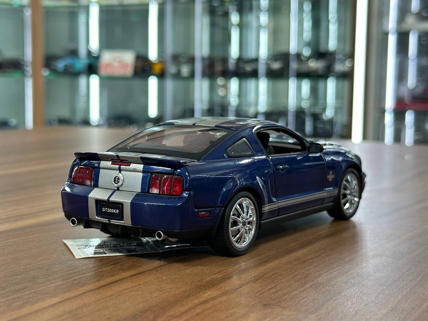 Franklin Mint Ford Mustang Shelby 2008 – 1/24 Diecast Dark Blue (Limited Edition)