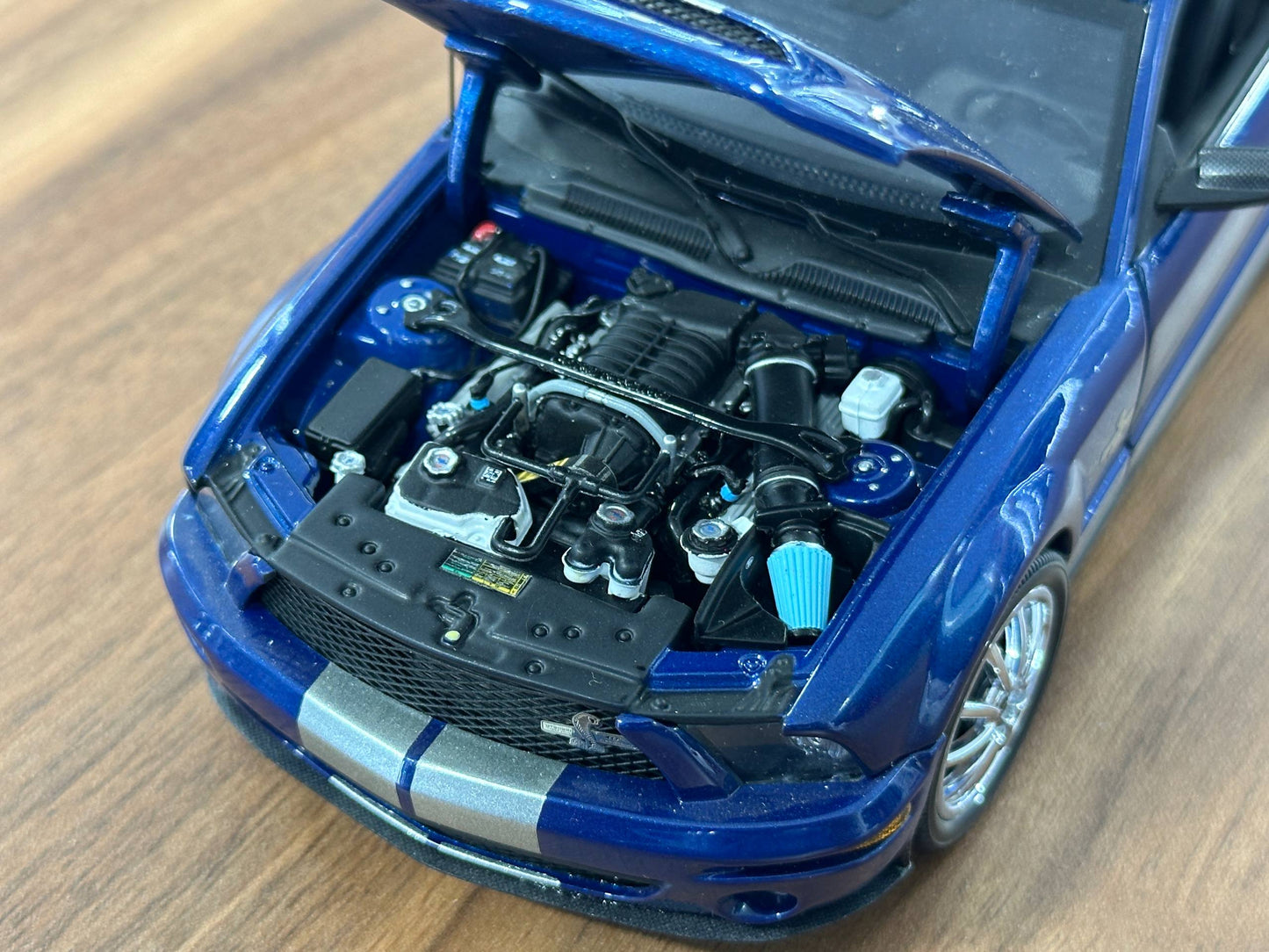 Franklin Mint Ford Mustang Shelby 2008 – 1/24 Diecast Dark Blue (Limited Edition)