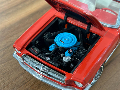 Franklin Mint Ford Mustang Convertible 1964 – 1/24 Diecast Red