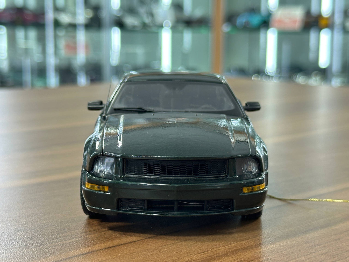 Franklin Mint Ford Mustang McQueen Bullitt 2008 – 1/24 Diecast Dark Green (Limited Edition)