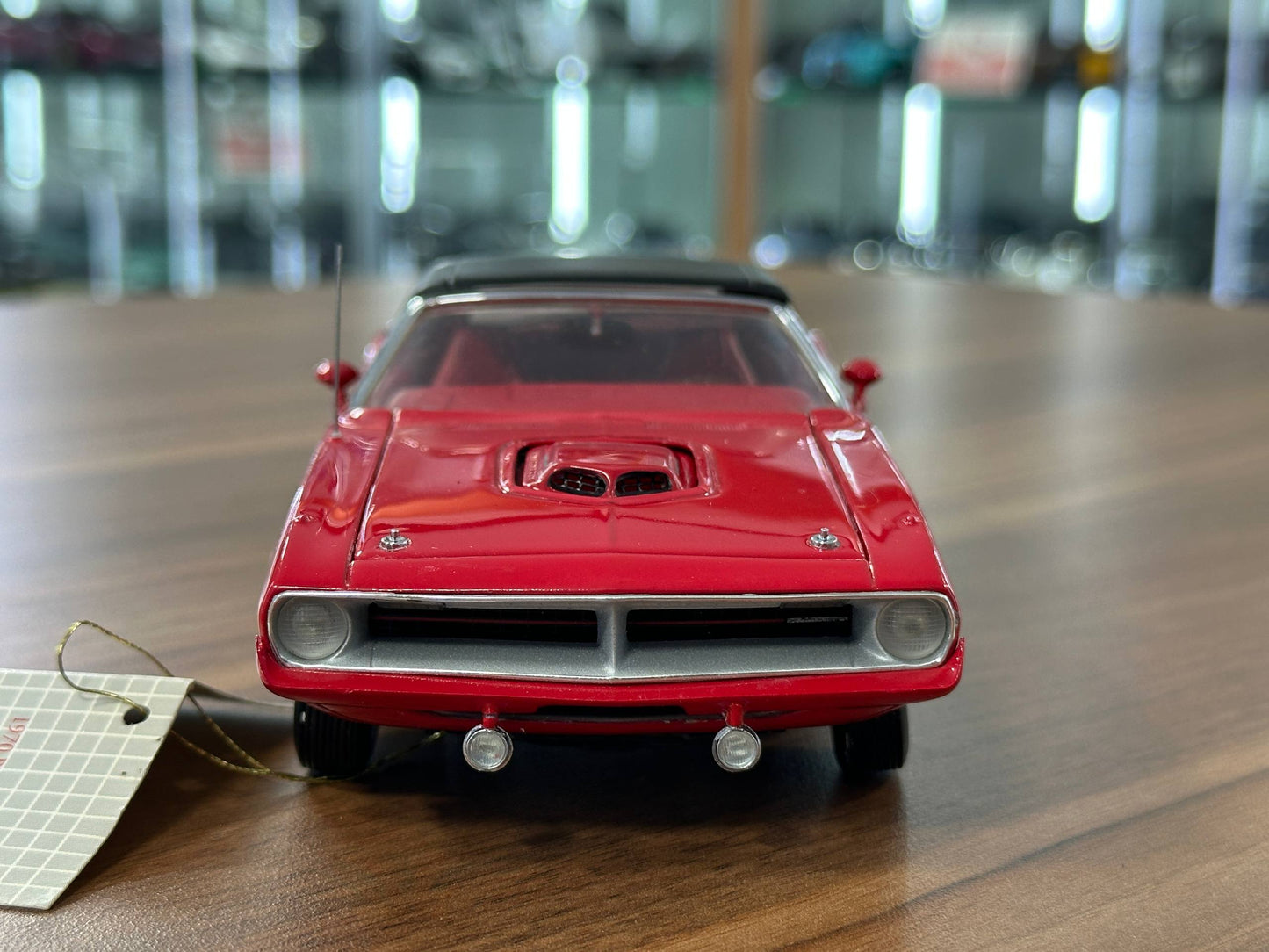Franklin Mint Plymouth Hemicuda Convertible 1970 – 1/24 Diecast Red