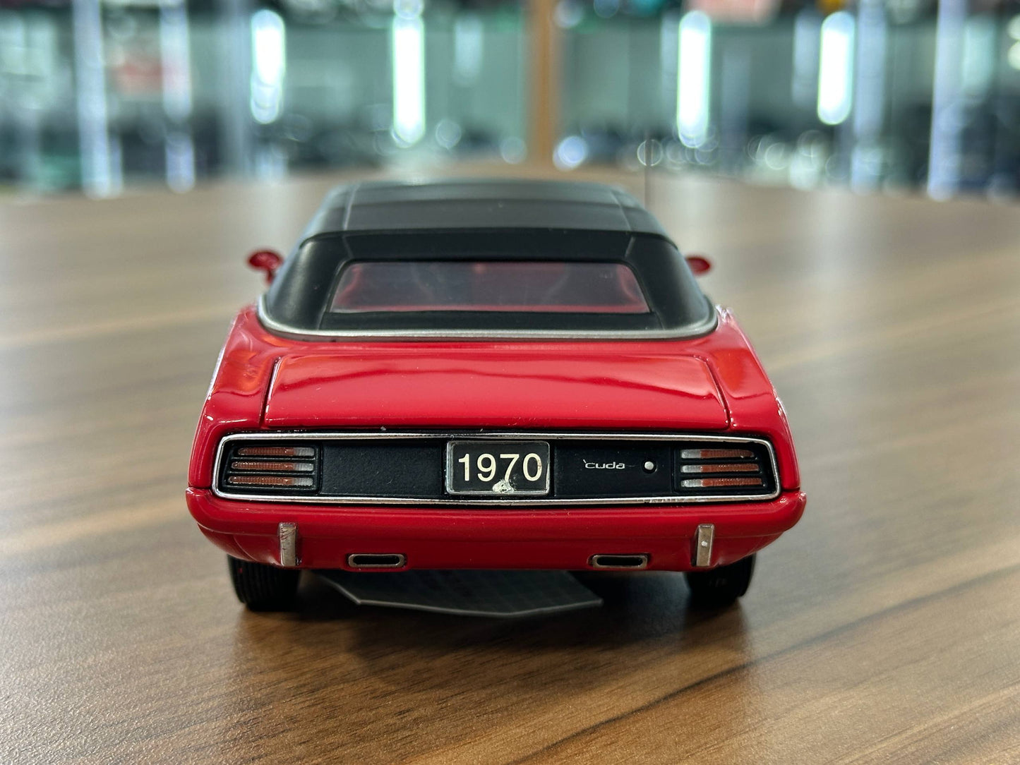 Franklin Mint Plymouth Hemicuda Convertible 1970 – 1/24 Diecast Red