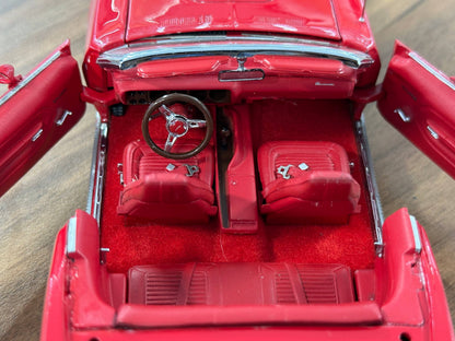 Franklin Mint Plymouth Hemicuda Convertible 1970 – 1/24 Diecast Red