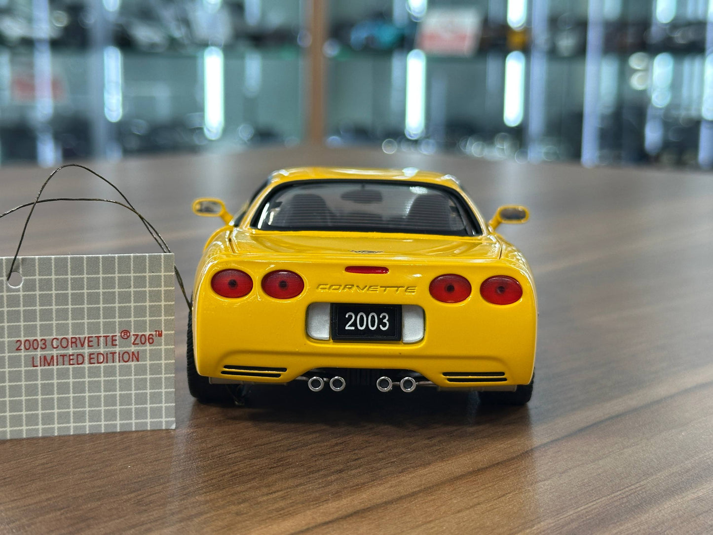 Franklin Mint Chevrolet Corvette 2003 – 1/24 Diecast Yellow (Limited Edition)