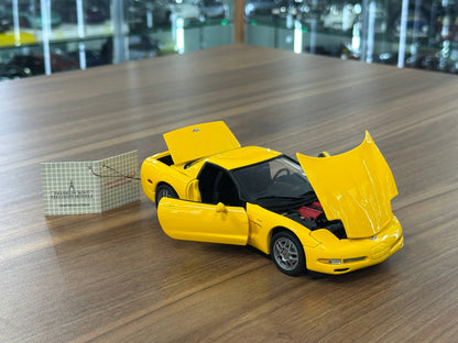 Franklin Mint Chevrolet Corvette 2003 – 1/24 Diecast Yellow (Limited Edition)